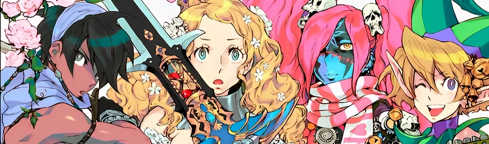 Fichas de personagens de Liberty, grupo 3